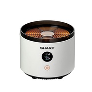 SHARP เครื่องฟอกอากาศ เครื่องฟอกอากาศอัจฉริยะแบบตั้งโต๊ะ การกำจัดฟอร์มาลดีไฮด์ กำจัดกลิ่นและควัน เครื่องฟอกอากาศขนาดเล็กสำหรับบ้านสำนักงาน จอแสดงผล LED ตรวจสอบคุณภาพอากาศแบบเรียลไทม์