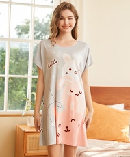 Young Hearts Young Curves Hello Bunny and Friends Sleep Dress C01-P01265