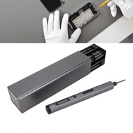 Cordless Screwdriver Set  500mAh Battery Bit Tool Kit 150±10r/min Motor with 52 Bits for Parts Tight