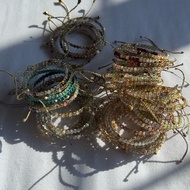 Neanad • Crystal Bracelet - (part 4) - Macrame Stone Bracelet - bead Bracelet | Bracelet