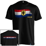 YL-151 Dutch Flag T-Shirt Netherlands Flag Combed Premium 24s Shirt