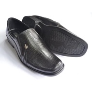 Men's Work Shoes Crocodile A6 Genuine Leather Loafers