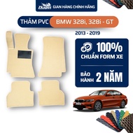 PVC car floor mats BMW 328i, 328i-GT 2013 - 2019 ZKAPET (5 seats)
