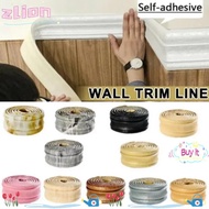 ZLION Wall Stickers, Waterproof Self Adhesive Wall Skirting Border,  Door Frame Decoration  Line Ski