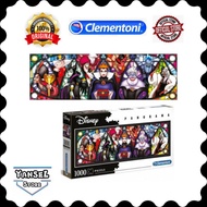 Clementoni Disney Panorama Villains Puzzle 1000 pcs