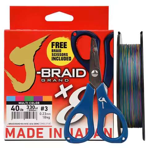 Original Free Braid Scissors 300M/330YDS DAIWAPE J-BRAIDED X8 Braided PE Line 8 stands Japan Monofil