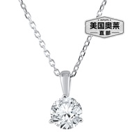 pompeii31/4 ct Solitaire Diamond Pendant available in 14K an