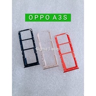 SIM TRAY OPPO A3S A1K SIM SLOT SIM CARD HOLDER SIM DRAWER HOLDER