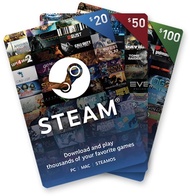 Steam Wallet USD Gift Card Code (for US Account)