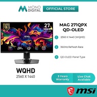 MSI MAG 271QPX QD-OLED / MAG321UPX-QD-OLED DisplayHDR True Black 400 OLED Gaming Monitor WQHD / UHD 