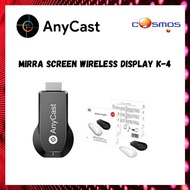 K4 MIRASCREEN MIRACAST ANYCAST CHROMECAST SMARTPHONE TV SCREEN MIRRORING