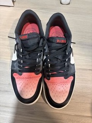 Nike Air Jordan 1 Low PSG 黑白紅 鴛鴦鞋