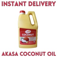 INSTANT DELIVERY - 1KG AKASA COCONUT OIL / COOKING COCONUT OIL / MINYAK KELAPA AKASA