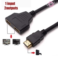 CABLE HDMI TO 2HDMI-30CM# KABEL HDMI TO 2HDMI
