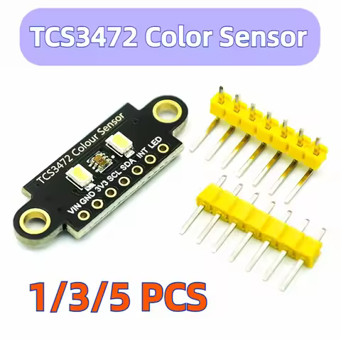 1/3/5PCS TCS3472 Color Sensor Recognition Module RGB IIC Color Light Sensor Development Board with I