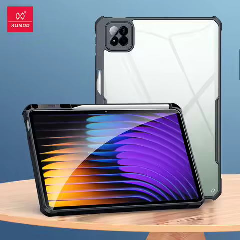Xundd Tablet Cover For Xiaomi Pad Pro Pad 7 Case Airbag Shockproof Back Transparent Ultra Thin Case 
