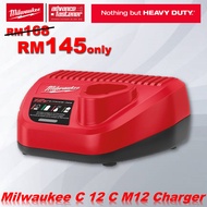 MILWAUKEE C 12 C M12 Batteries And Chargers For 2.0Ah / 3.0Ah / 4.0Ah / 6.0Ah RED-LITHIUMTM-ION Batt