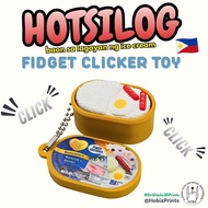 HOTSILOG BAON FIDGET CLICKER TOY KEYCHAIN Fidget Clicker Clicker Keychain
