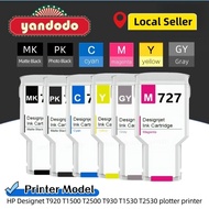 HP 727 Ink Cartridge 300ML 130ML With Full Ink HP727 For HP DesignJet T920 T930 T1500 T1530 T2500 T2