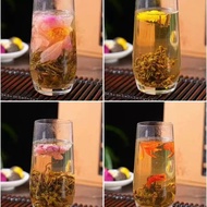 Yunnnan Pu'er Tea Rose Jasmine Tea Pu'er Raw Tea Dragon Ball Peony Flower Ball 6 Flavor 18 Pieces Gi