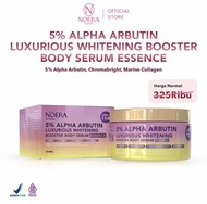 Noera Alpha Arbutin Luxurious Whitening Booster Body Serum Essence / HB Noera By Reisya / HB Ungu No