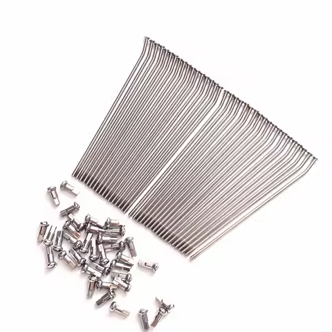36 psc/lot 8G Dirt bike spoke 304 stainless steel motorcycle spoke 4.0×175/180/190/195/200/205/210mm