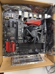 ASUS B150m PRO GAMING 主機板連 Intel i7-6700 CPU