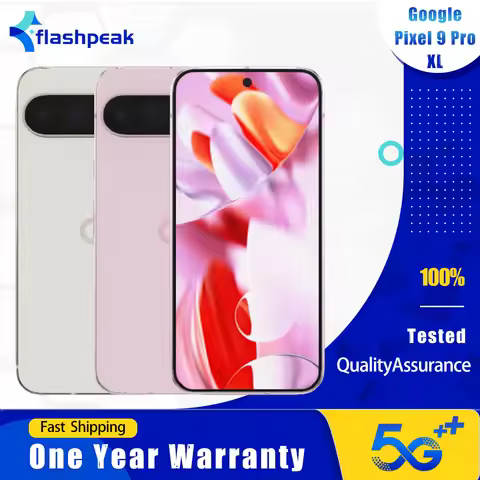 Original Google Pixel 9 Pro XL 5G Mobile Phone eSIM NFC 128GB/256GB 120Hz 6.8'' 50MP+48MP+42MP Tenso
