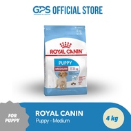 ROYAL CANIN MEDIUM PUPPY DRY FOOD 4 KG - SIZE HEALTH NUTRITION