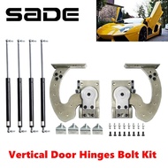 Universal Scissor Doors Vertical Door Hinges Bolt Kit Adjustable 90 Degrees For Most Car