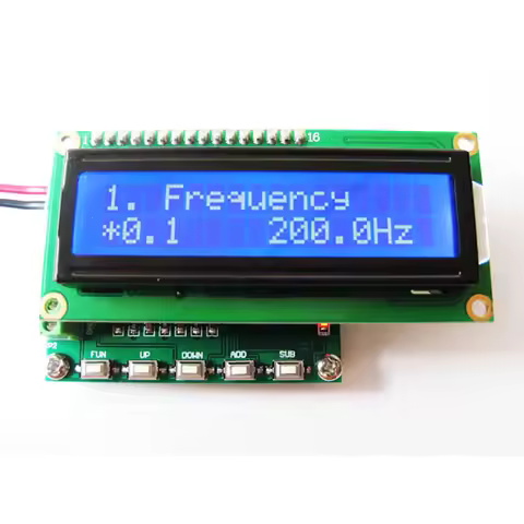 New Adjustable 3-Phase Sine Wave Signal Generator 0.1Hz to 2000Hz Output Frequency Module 0-360 Degr