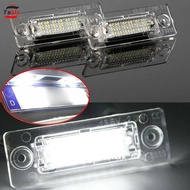 Easy to use Xenon White LED License Plate Light Upgrade for Touran For Passat T5