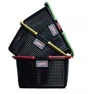 Zebra Basket Shopping Market Basket Shopping Basket/ minimarket Basket/ mirani Basket/