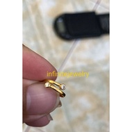 Young gold Lili ring can be enlarged