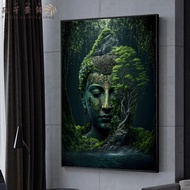 Buddha Posters and Printed Canvas in Nature Wall Art Zen Religion Meditation Buddhist Family Decorat