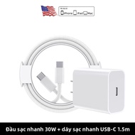 B&S | Sạc PD 45W Tương Thích Apple & Dây Sạc Nhanh 30W