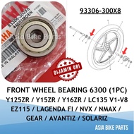 Yamaha Original Y125ZR / LC135 V1-V8 / Lagenda FI Y15ZR Y16ZR Front Wheel Bearing Tayar Depan 6300 -