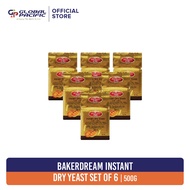 Bakerdream Instant Dry Yeast 500g Set of 6