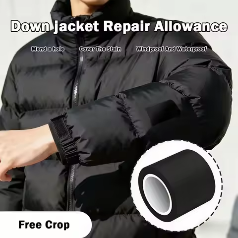 New Self-adhesive Down Jacket Patch Washable Durable Clothing Repair Patch Adhesive Patch Hole Repai