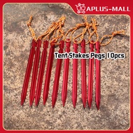 10Pcs 18cm Tent Stakes Tent Pegs Tent Peg Tarp Camping Hiking Peg For Camping