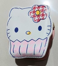 HELLO KITTY 凱蒂貓 零錢包 鑰匙包 化妝包 收納包 隨身包 拉鍊包 皮包 皮夾 三麗鷗 SANRIO 粉紅