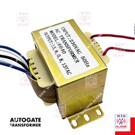 13V 8V 0V 8V 13V (230VAC)(13VAC) 50Hz 6640 TRANSFORMER for arm autogate