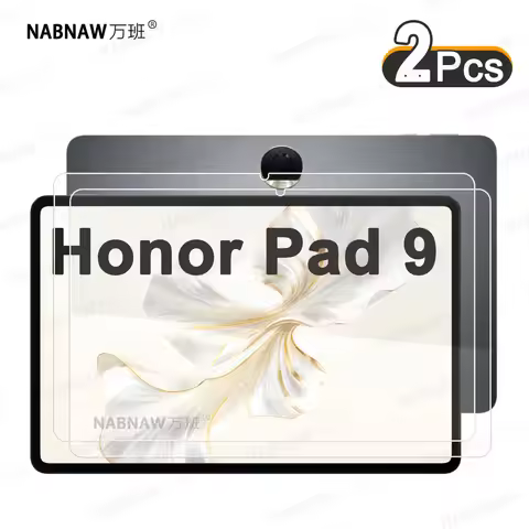 2 Pieces HD Scratch Proof Screen Protector Tempered Glass For Honor Pad 9 12.1-inch Honor Tablet 9 O