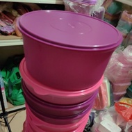 Tupperware Level Purple Jumbo Take a lot 3PCS set (3.7L or 9.4L ) large food container Bekas besar t