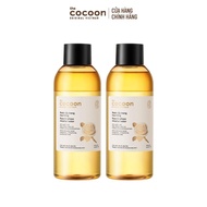 COMBO 2 Bigsize - Nước tẩy trang hoa hồng Cocoon tẩy sạch makeup & cấp ẩm 310ml