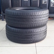 Used tyre secondhand tayar Continental 215/55R16 65% Bunga per 1 pc (DOT:2417)