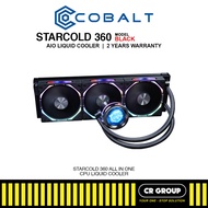 COBALT STARCOLD 360  - 360mm AIO Liquid Cooler - 3*120mm ARGB Fans - 800~2000 RPM Fan Speed (2Yrs Wa