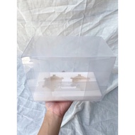 Mica cupcakes box/ transparent mica cupcake cake box