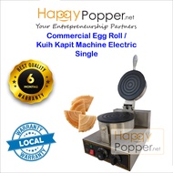 Happypopper Commercial Egg Roll Kuih Kapit Machine Mesin Making Maker Electric Single Heavy Duty Sep