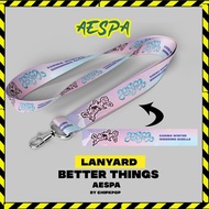 AESPA KPOP LANYARD PACKAGE I AESPA KAIRNA WINTER NINGNING GISELLE AESPA LANYARD I AESPA PHOTOCARD I 